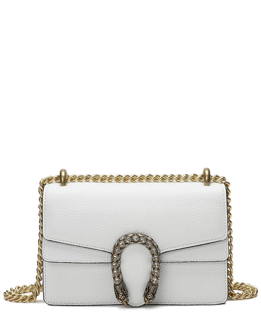 Tiffany & Fred Paris Pebbled Leather Crossbody