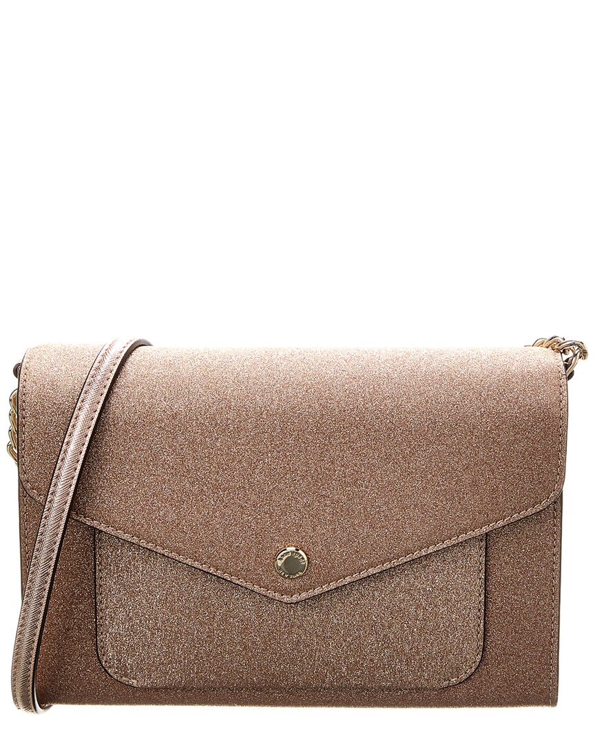 Kate Spade New York Tinsel Flap Crossbody In Gold