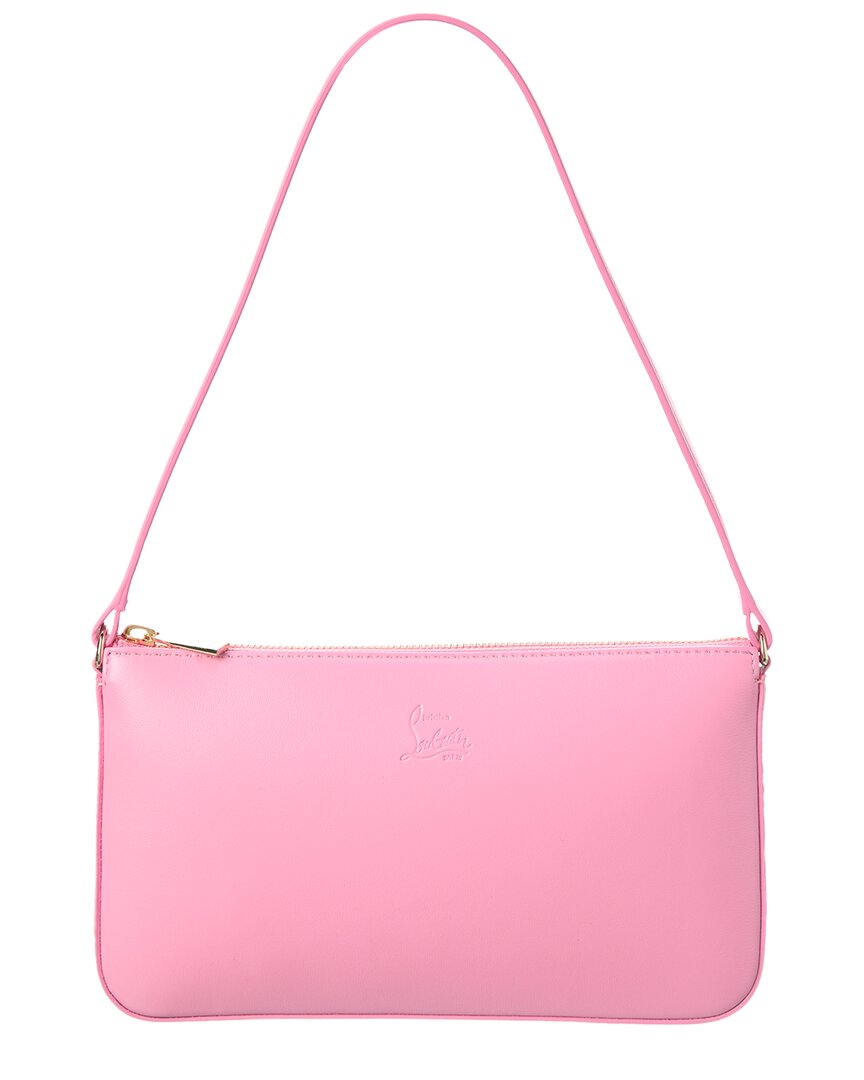 Christian Louboutin Loubila Pink Shoulder Bag In Pink