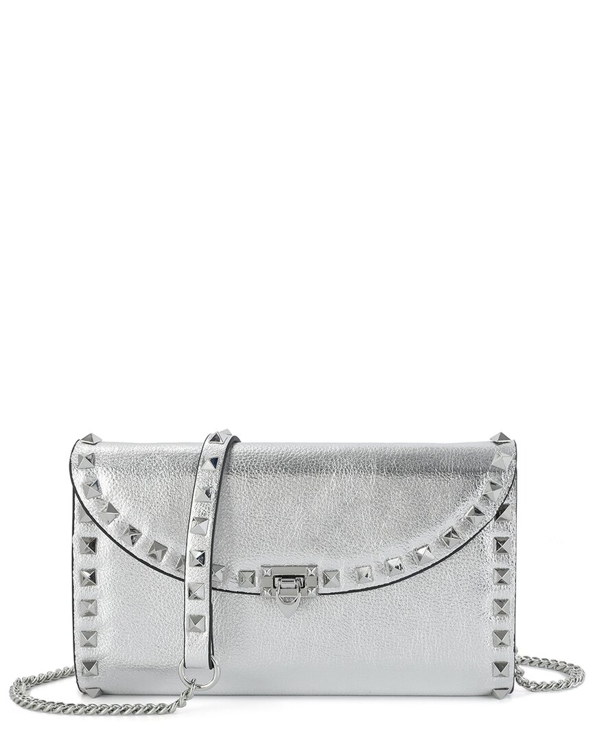 Tiffany & Fred Paris Studded Leather Clutch