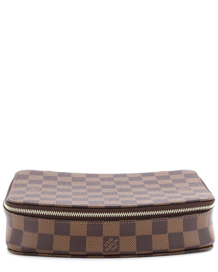 LOUIS VUITTON Pre-owned Brown Damier Monte-carlo Jewelry Box (authentic Pre-loved)