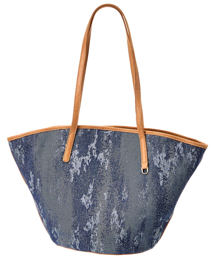 Hobo Ellison Canvas Tote In Blue
