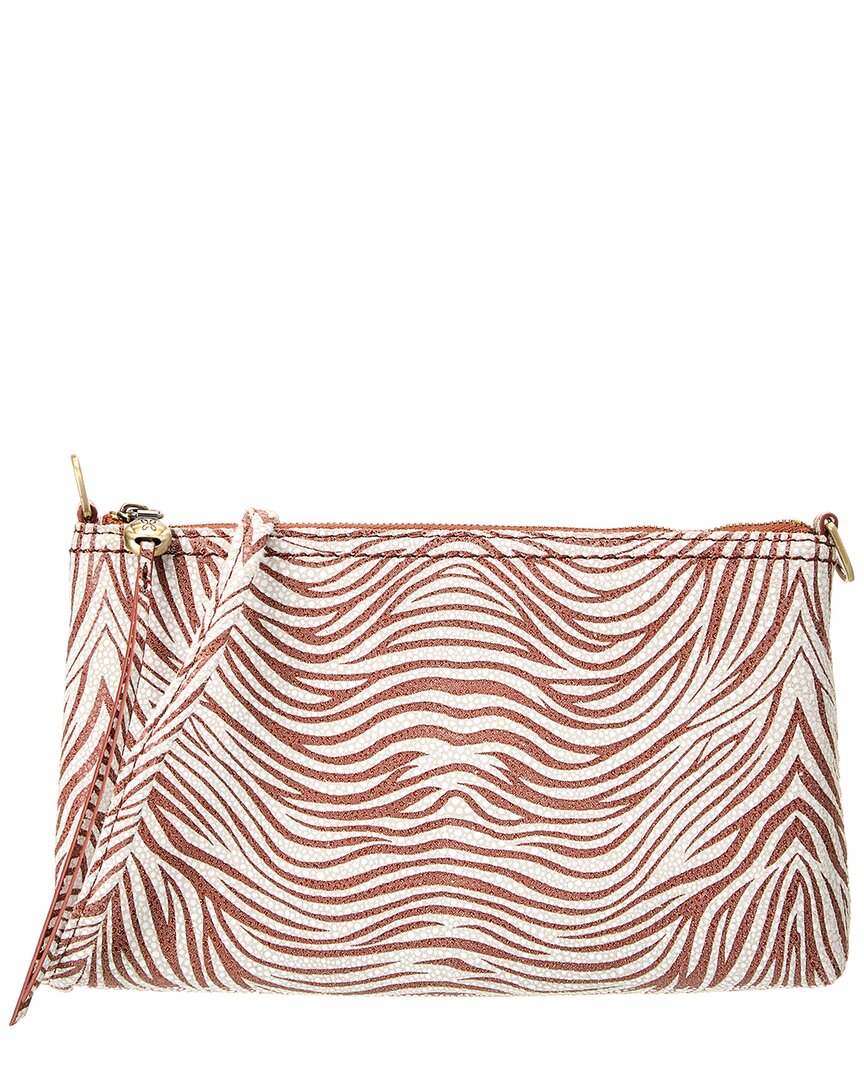 Hobo Darcy Leather Crossbody In Orange