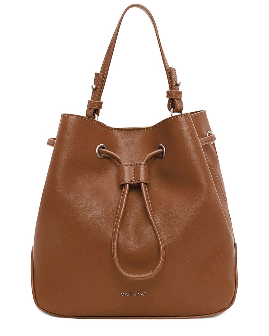 Matt & Nat Dupont Bucket Bag In Brown