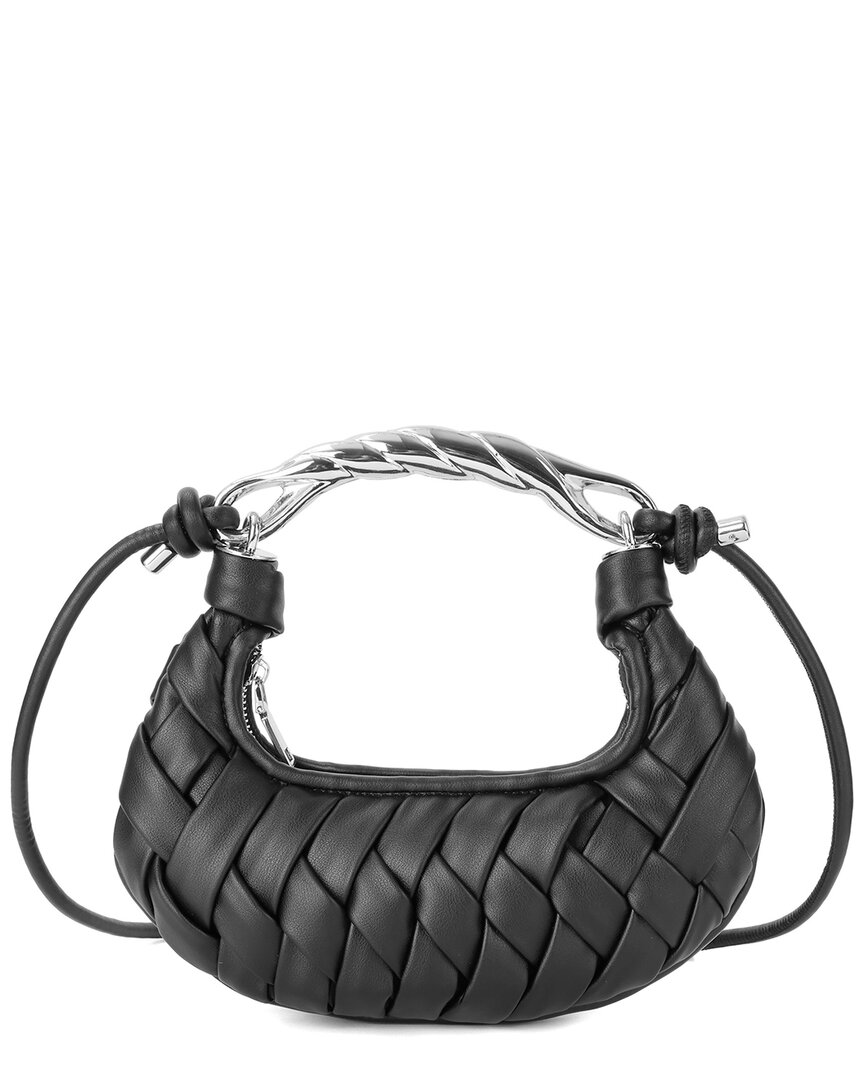 TIFFANY & FRED PARIS TIFFANY & FRED PARIS HAND-WOVEN LEATHER CROSSBODY
