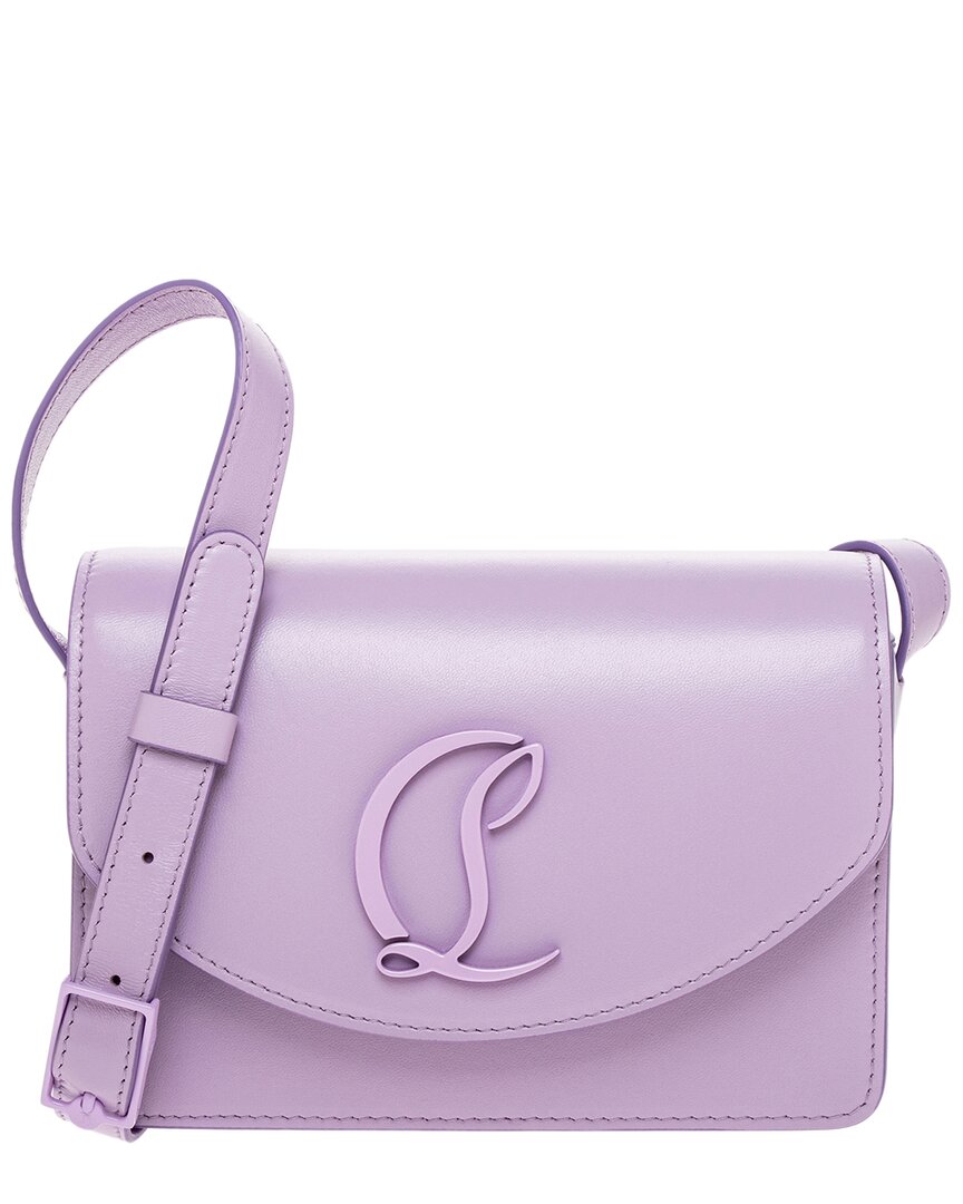 Christian Louboutin Dnu Pack  Loubi54 Leather Crossbody In Pink