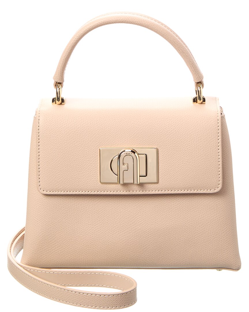 Furla 1927 Mini Top Handle Leather Satchel