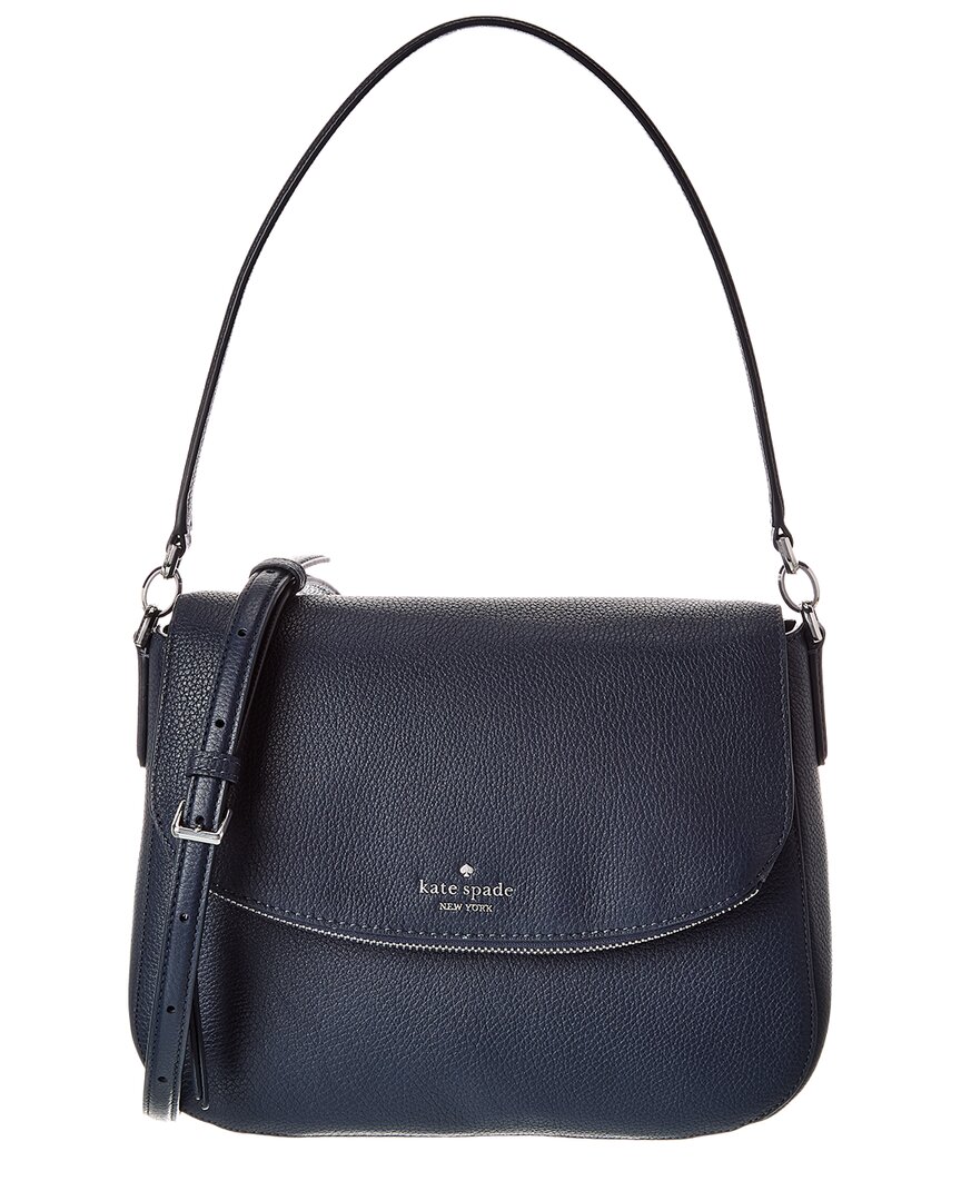 Kate Spade New York Jackson Medium Leather Backpack In Blue