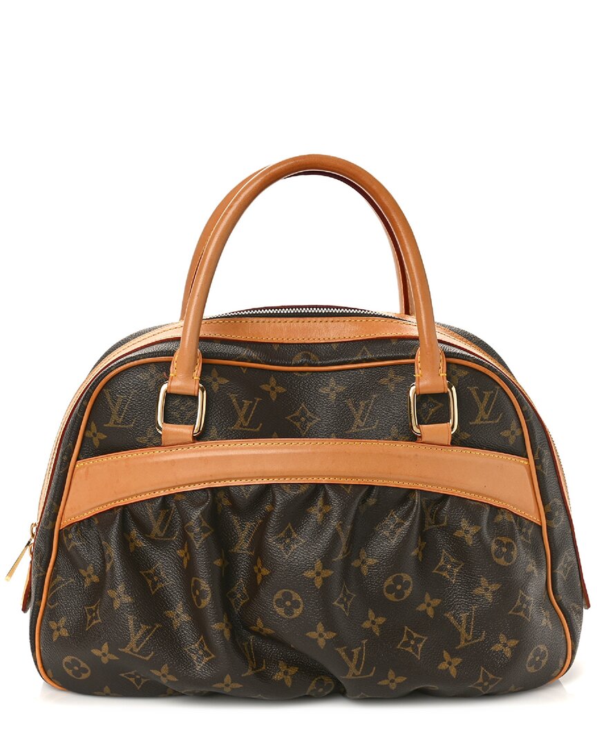 Pre-owned Louis Vuitton Brown Monogram Canvas Mizi Mizi (authentic Pre-loved)