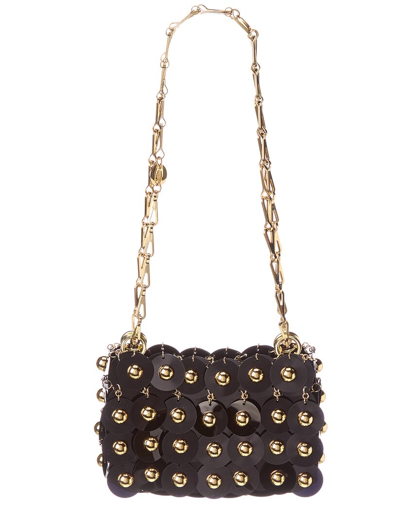 Rabanne Paco Shoulder Bag In Black