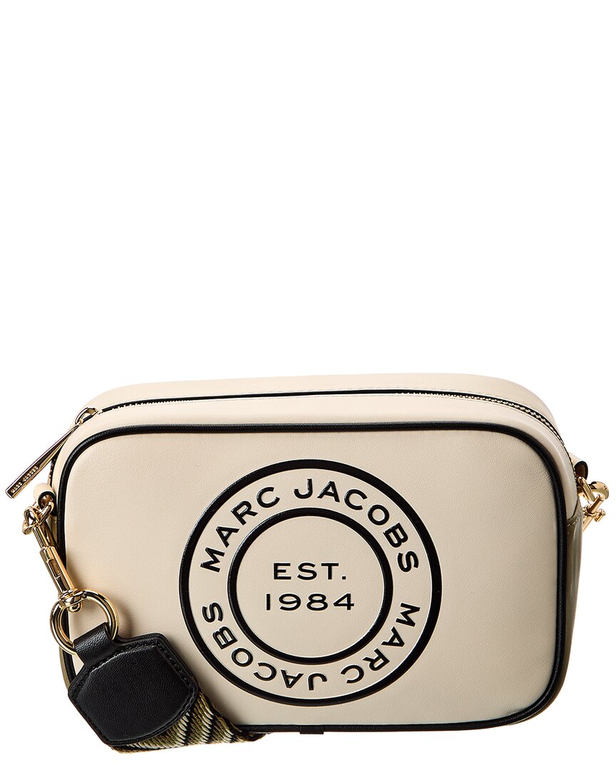 Marc Jacobs Flash Leather Crossbody In White