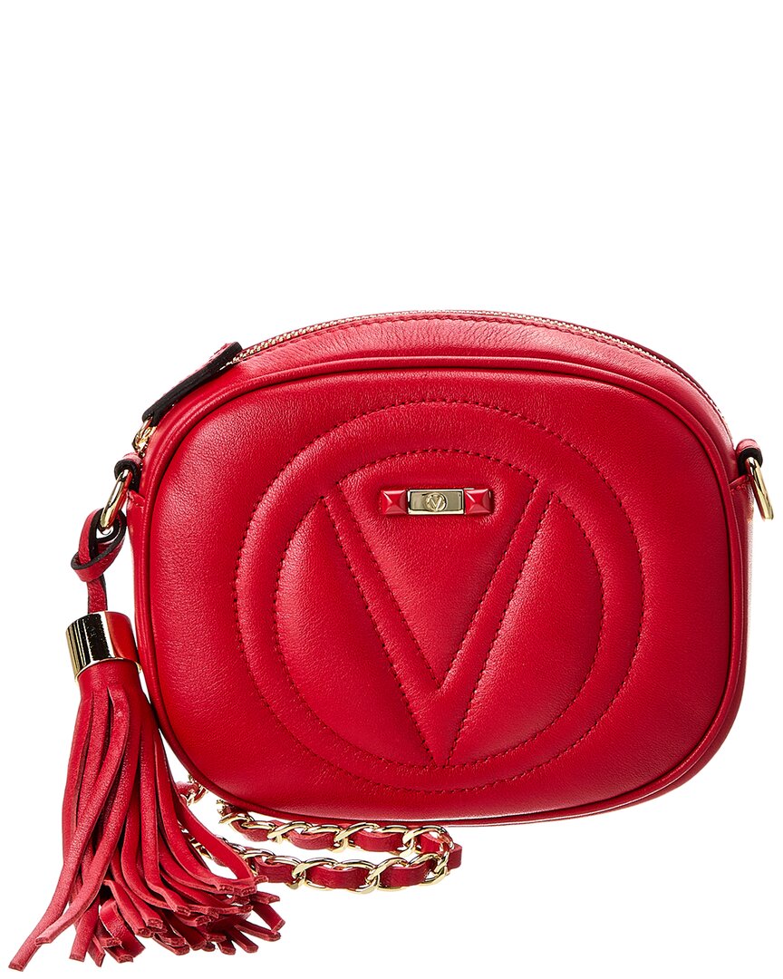 VALENTINO BY MARIO VALENTINO VALENTINO BY MARIO VALENTINO NINA SIGNATURE LEATHER CROSSBODY