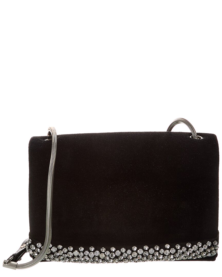 Isabel Marant Trtracy Suede Shoulder Bag In Black