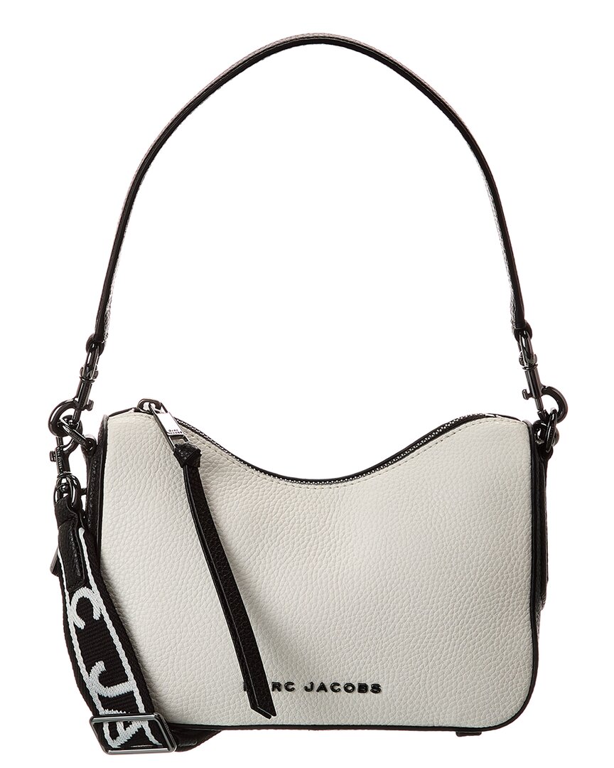 Marc Jacobs Bi Color Drifter Small Convertible Shoulder Bag In White