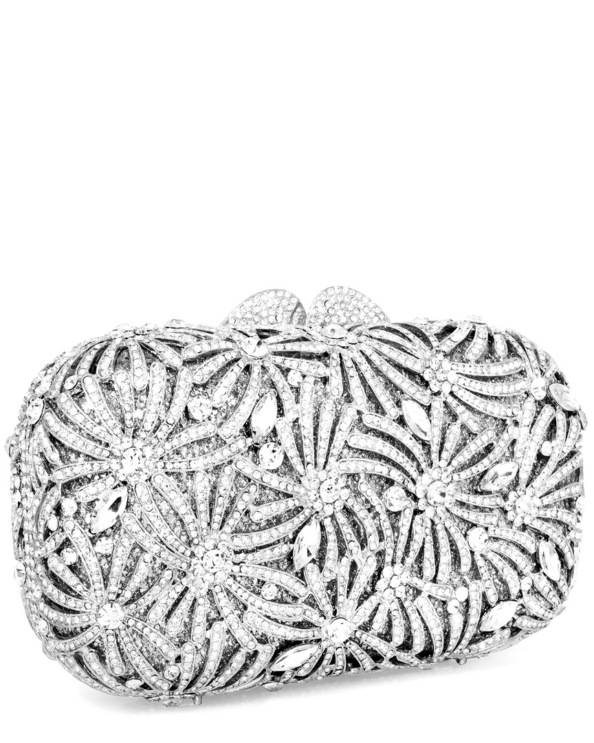 Aquaswiss Aqs Firework Crystal Clutch In Nocolor