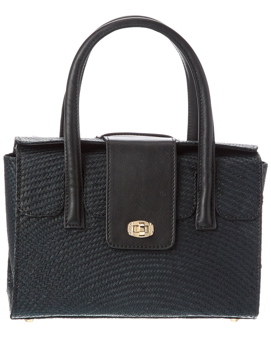 Poolside The Main Street Top Handle Tote In Black