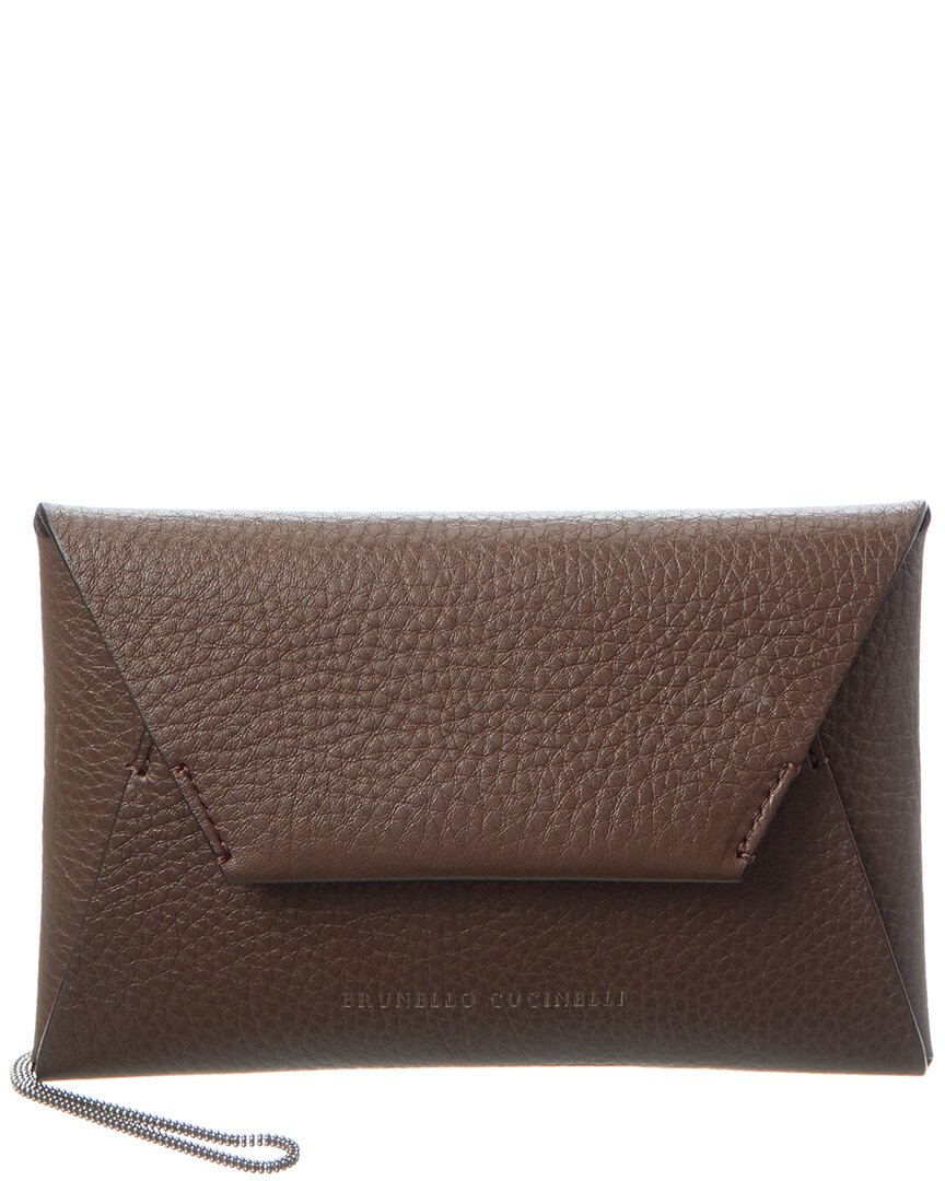 Brunello Cucinelli Leather Shoulder Bag