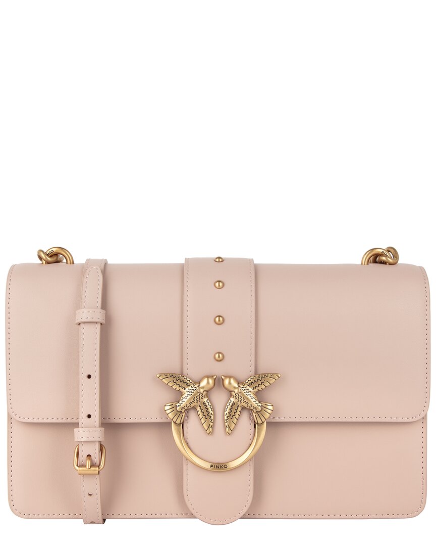 Shop Pinko Love One Simply Leather Crossbody