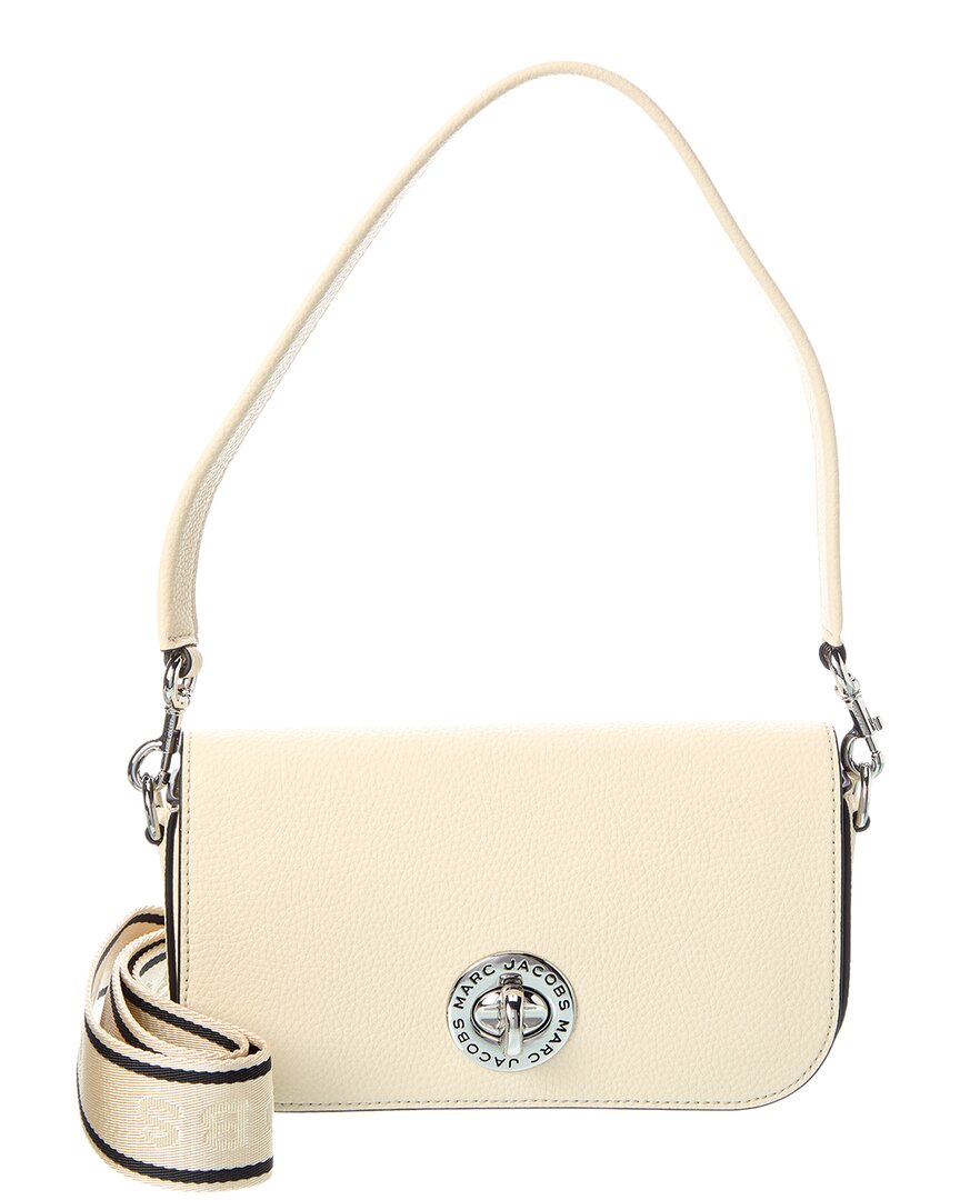 Marc Jacobs Signet Turnlock Leather Shoulder Bag