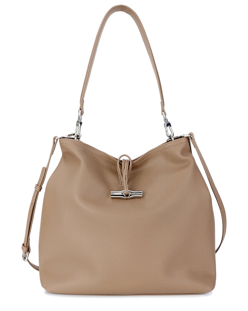 TIFFANY & FRED PARIS TIFFANY & FRED PARIS FULL-GRAIN LEATHER HOBO BAG 