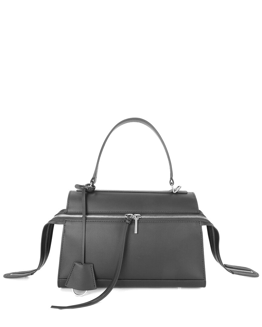 TIFFANY & FRED PARIS TIFFANY & FRED PARIS ELEGANT LEATHER TOP-HANDLE SATCHEL