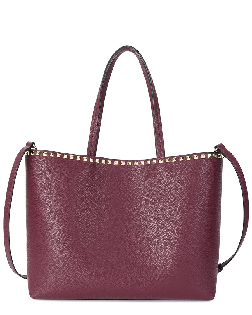 TIFFANY & FRED PARIS TIFFANY & FRED PARIS TOP-GRAINED LEATHER TOTE