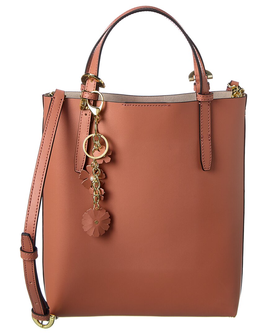 ZAC Zac Posen Leather Shoulder Bag - Brown Shoulder Bags, Handbags