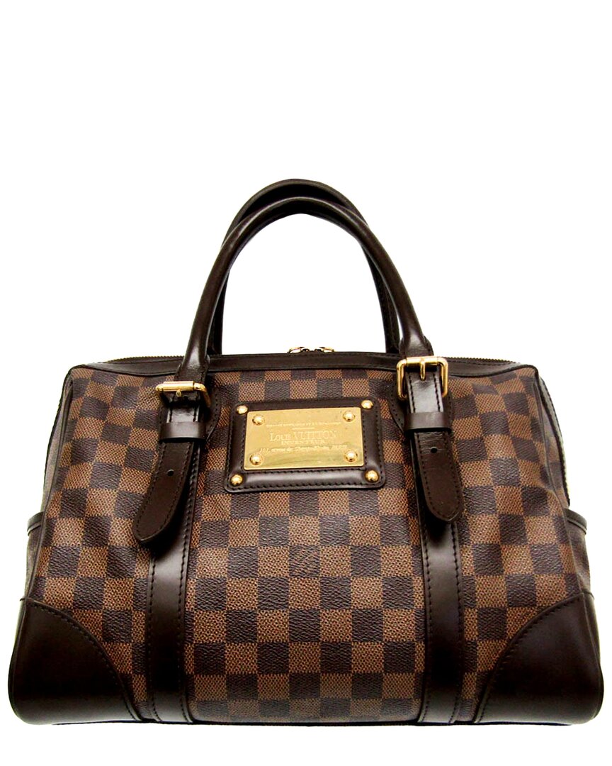 Pre-owned Louis Vuitton Ebene Damier Canvas Shoulder Bag (authentic )
