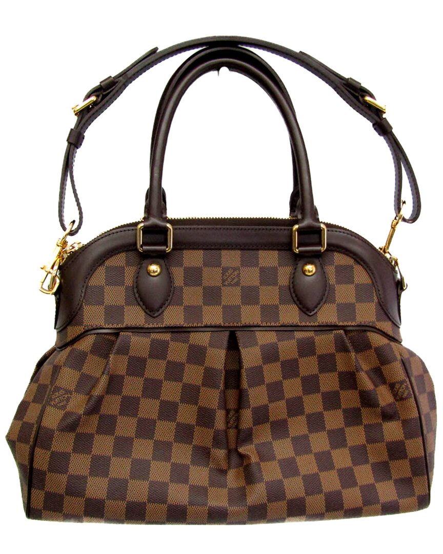 Pre-owned Louis Vuitton Ebene Damier Canvas Shoulder Bag (authentic )