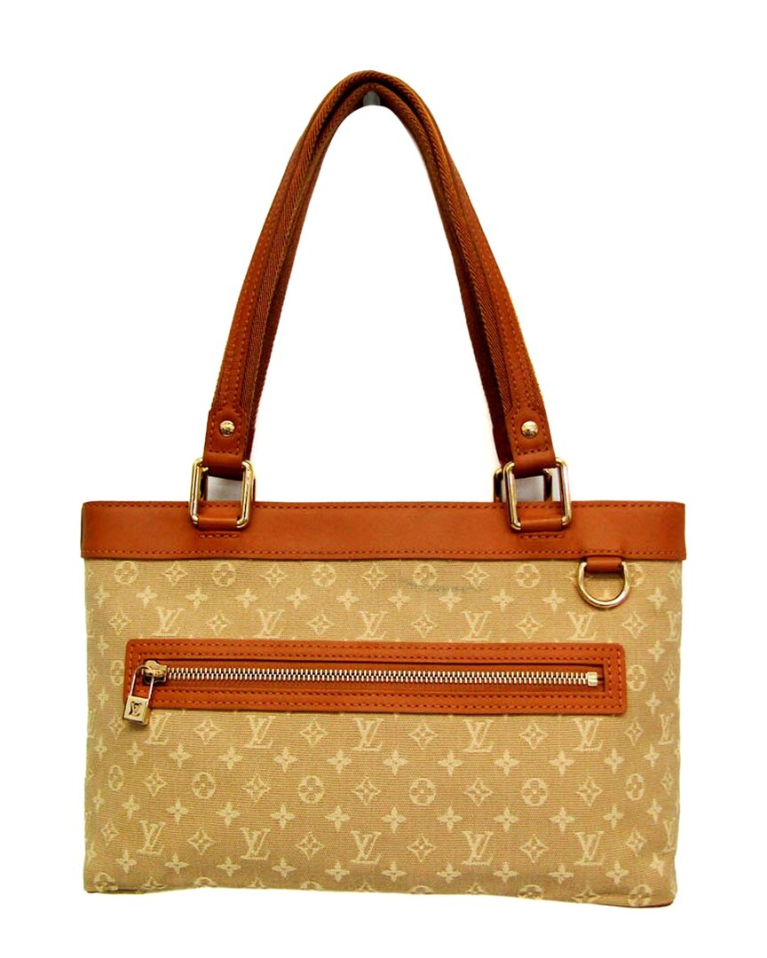 Pre-owned Louis Vuitton Beige Monogram Mini Shoulder Bag (authentic )
