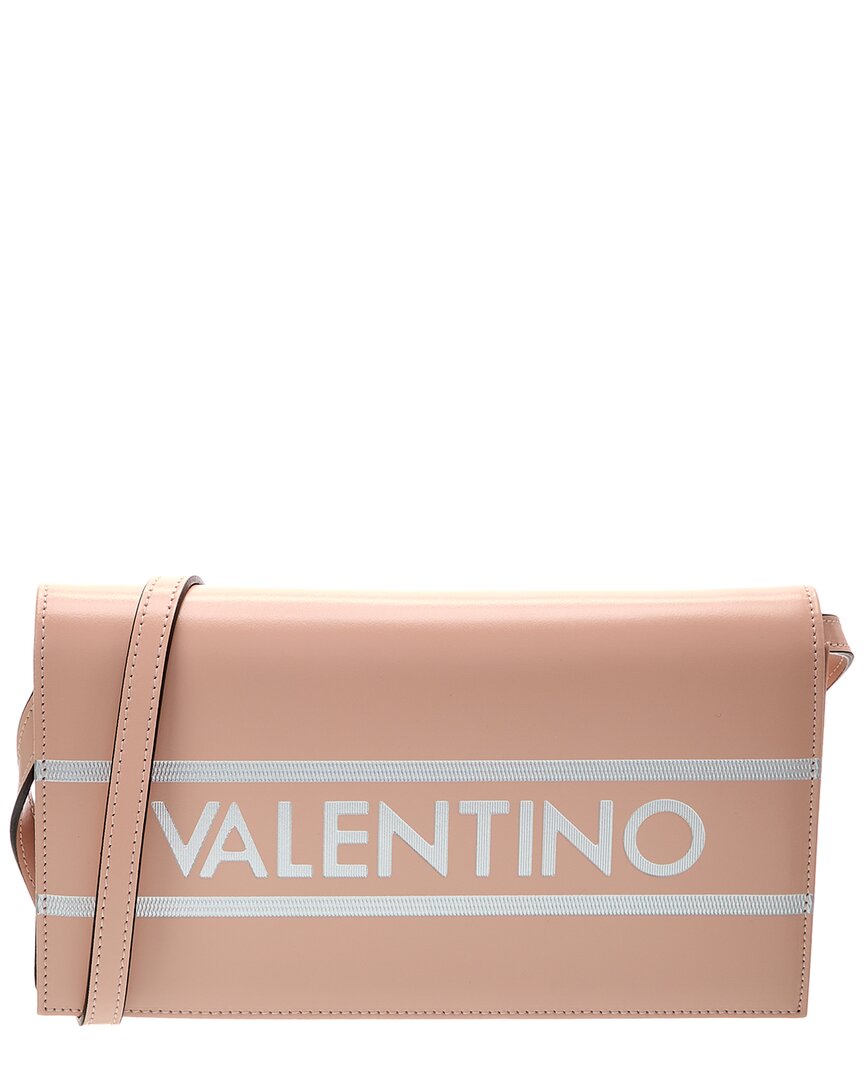 Valentino By Mario Valentino Lena Lavoro Leather Shoulder Bag In Pink