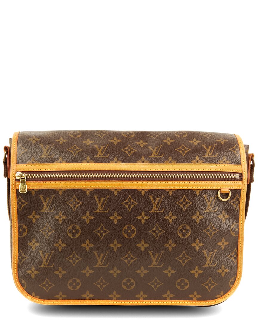Pre-owned Louis Vuitton Brown Monogram Coated Canvas Messenger Bosphore (authentic Pre-loved)
