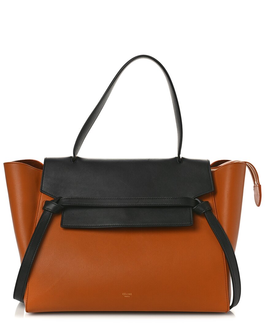 Celine Brown Smooth Leather Small Belt Bag (authentic Pre-loved)
