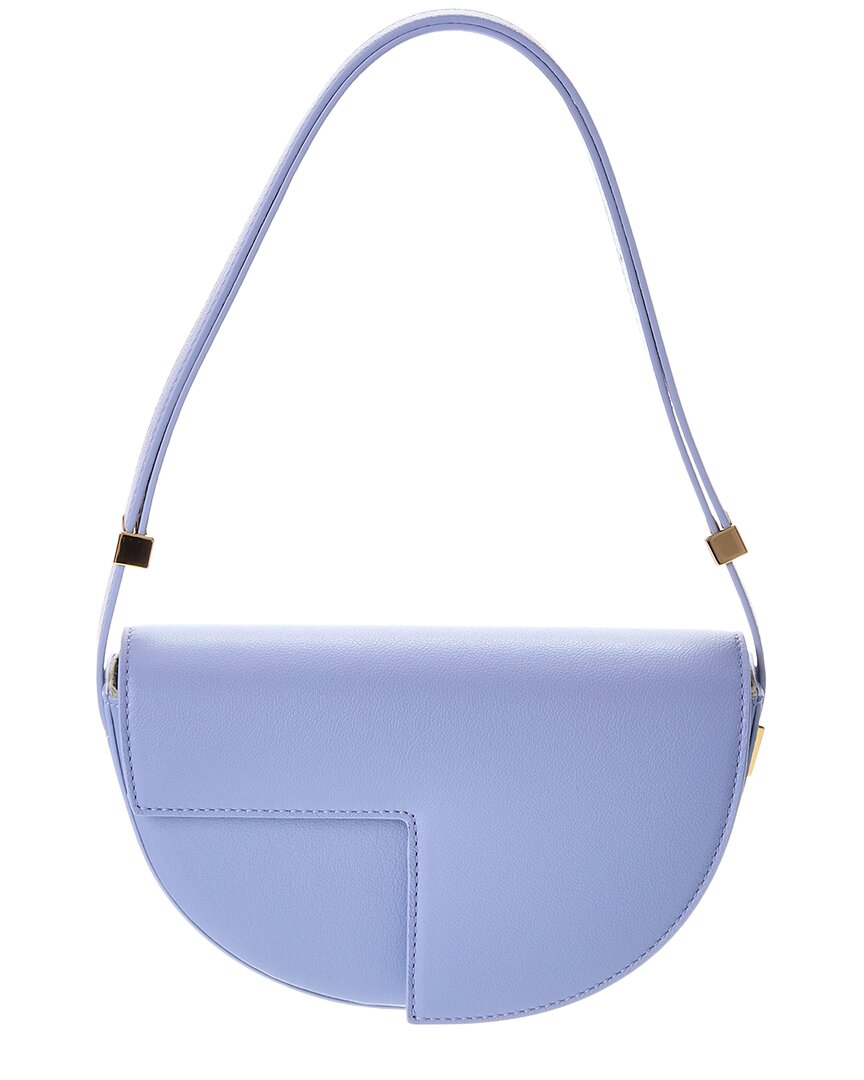 ショルダーバッグ・ポシェット PATOU Woman Shoulder bag Gnawed Blue AC0920215 637B Patou Leather Shoulder Bag Women's Blue | eBay