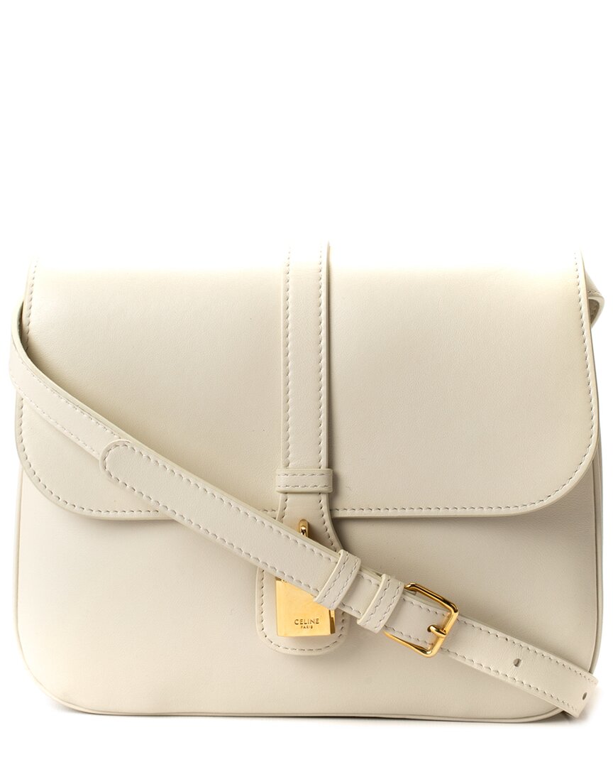 Celine White Taboo Shoulder Bag (authentic )