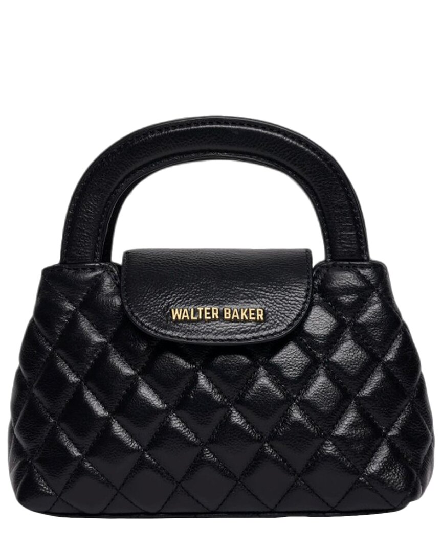 Walter Baker Phoebe Leather Mini Top Handle Bag