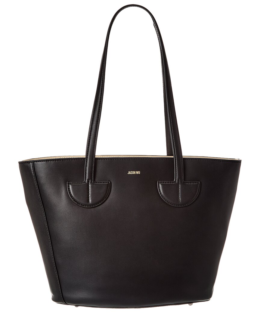 Jason Wu Leather Tote In Black