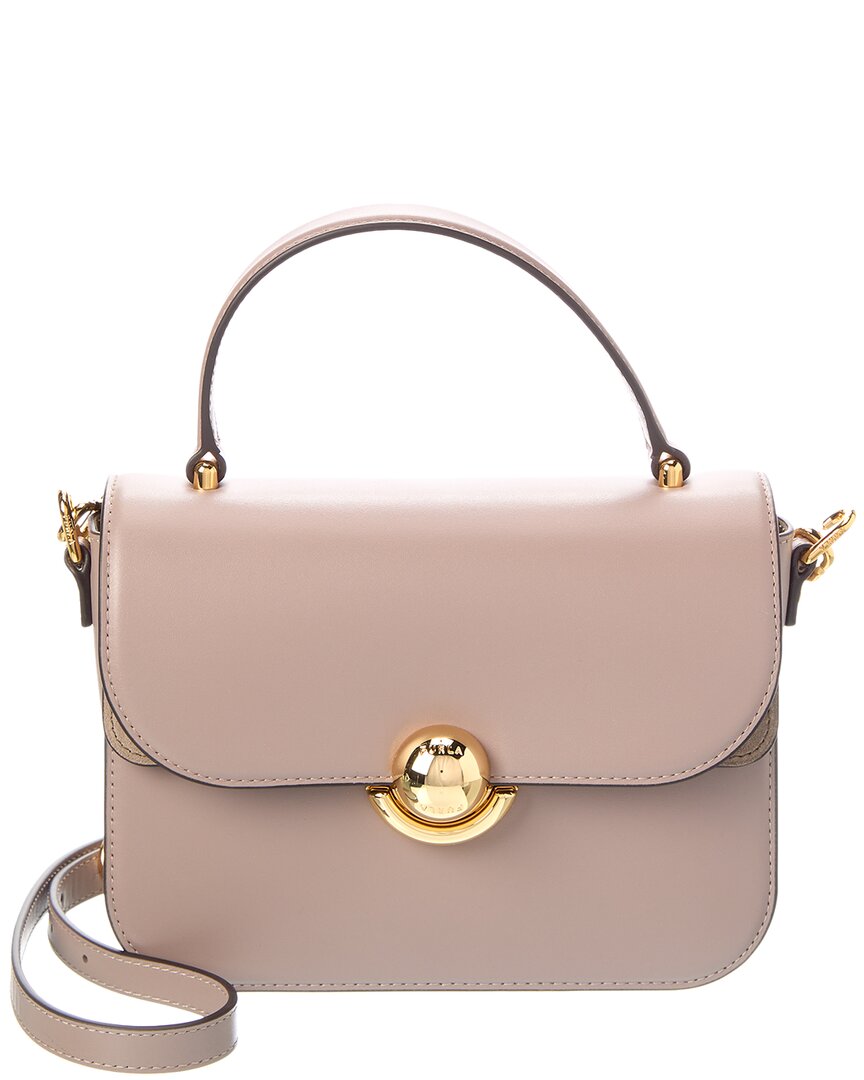Furla Sfera Leather Top Handle In Pink