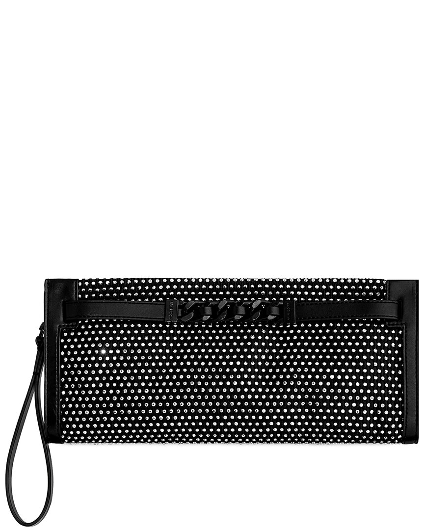 Rebecca Minkoff Curb Link Clutch In Black