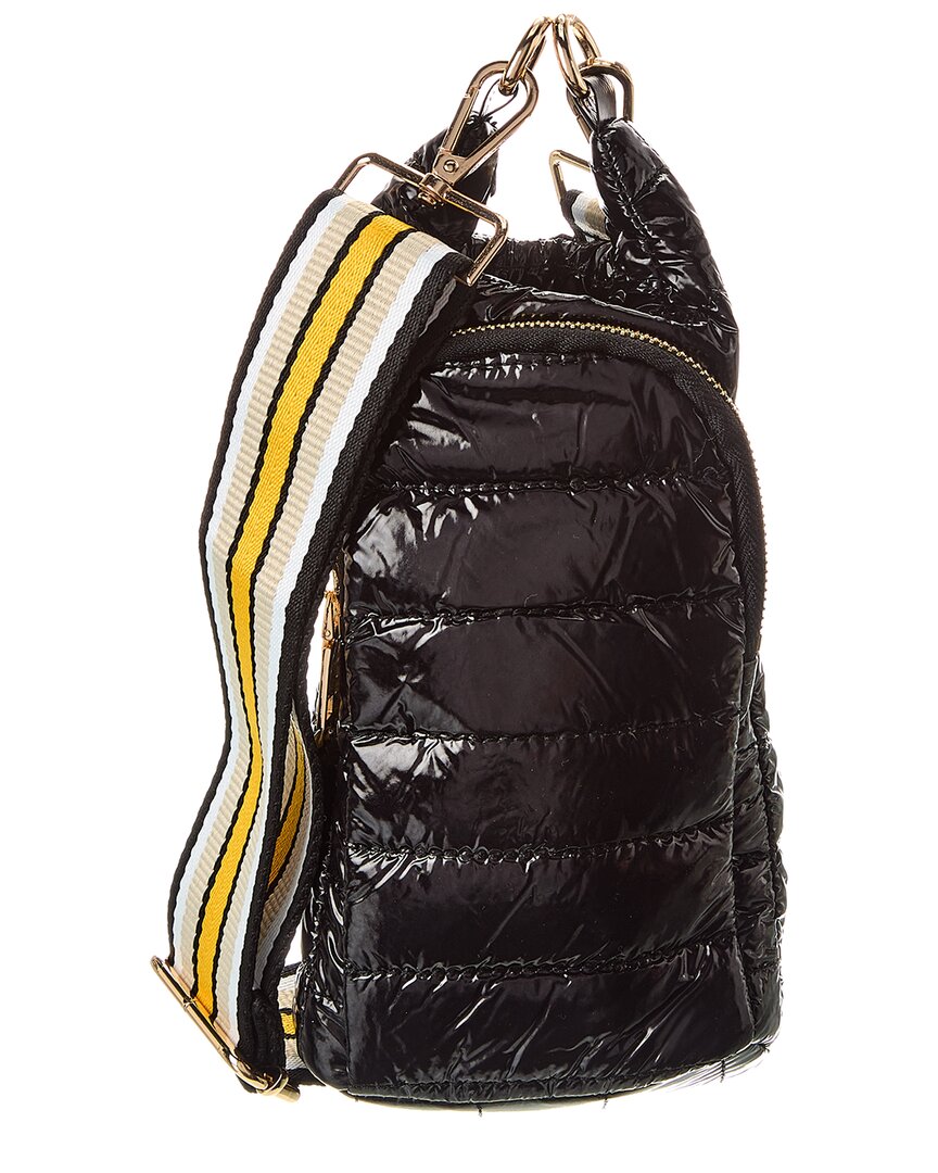 Ahdorned Quilted Water Bottle Bag