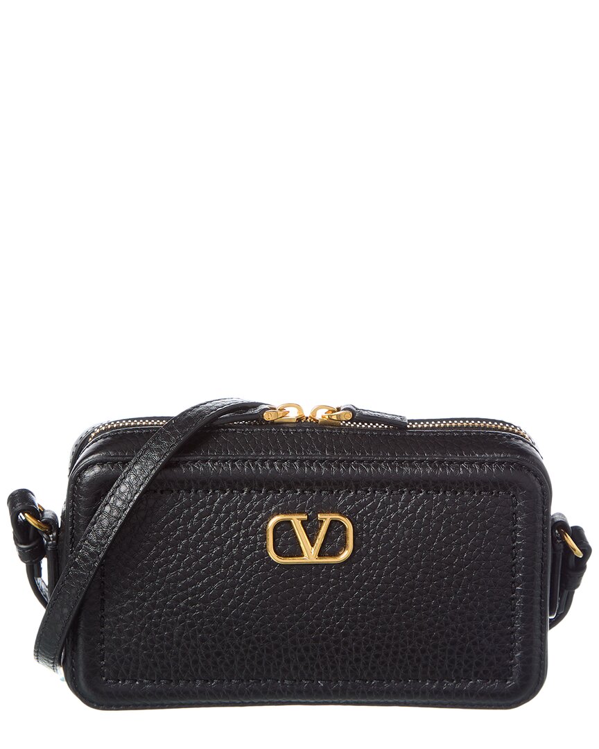 Valentino Vlogo Alltime Mini Leather Camera Bag