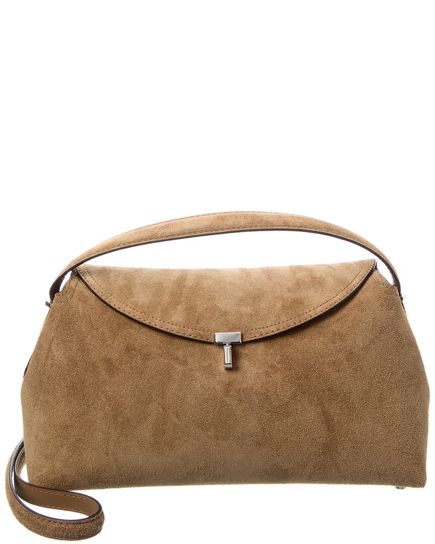 Totême Toteme T-lock Suede Satchel