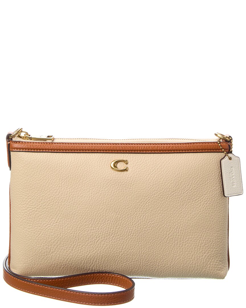 Coach Colorblock Legacy Zip Top Leather Crossbody
