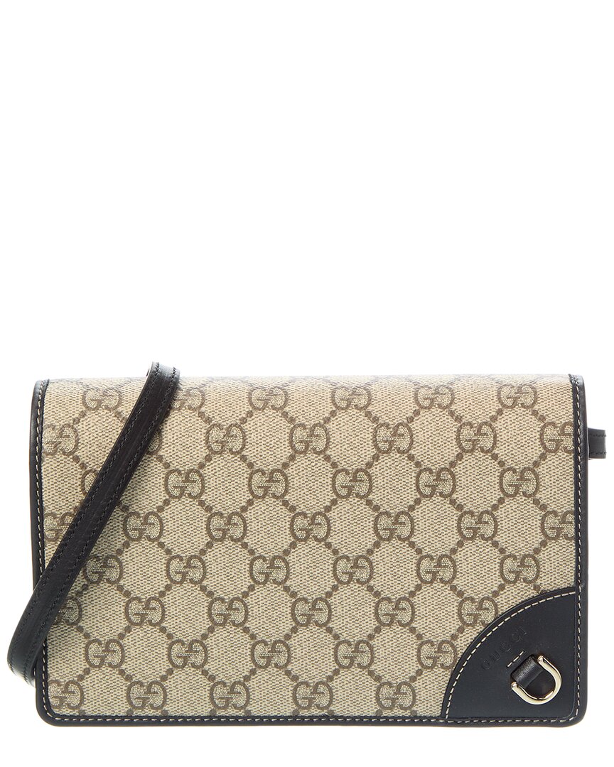 Gucci Gg Emblem Super Mini Shoulder Bag