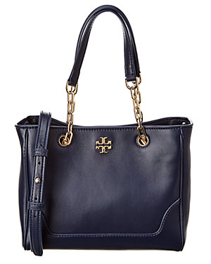 Tory Burch Carter Small Leather Tote from Gilt - Styhunt