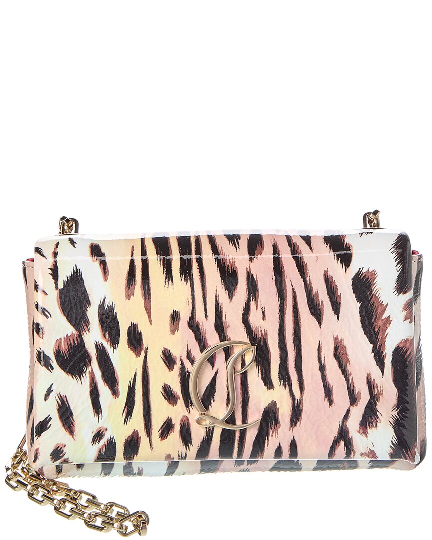 Christian Louboutin Loubi54 Patent Shoulder Bag