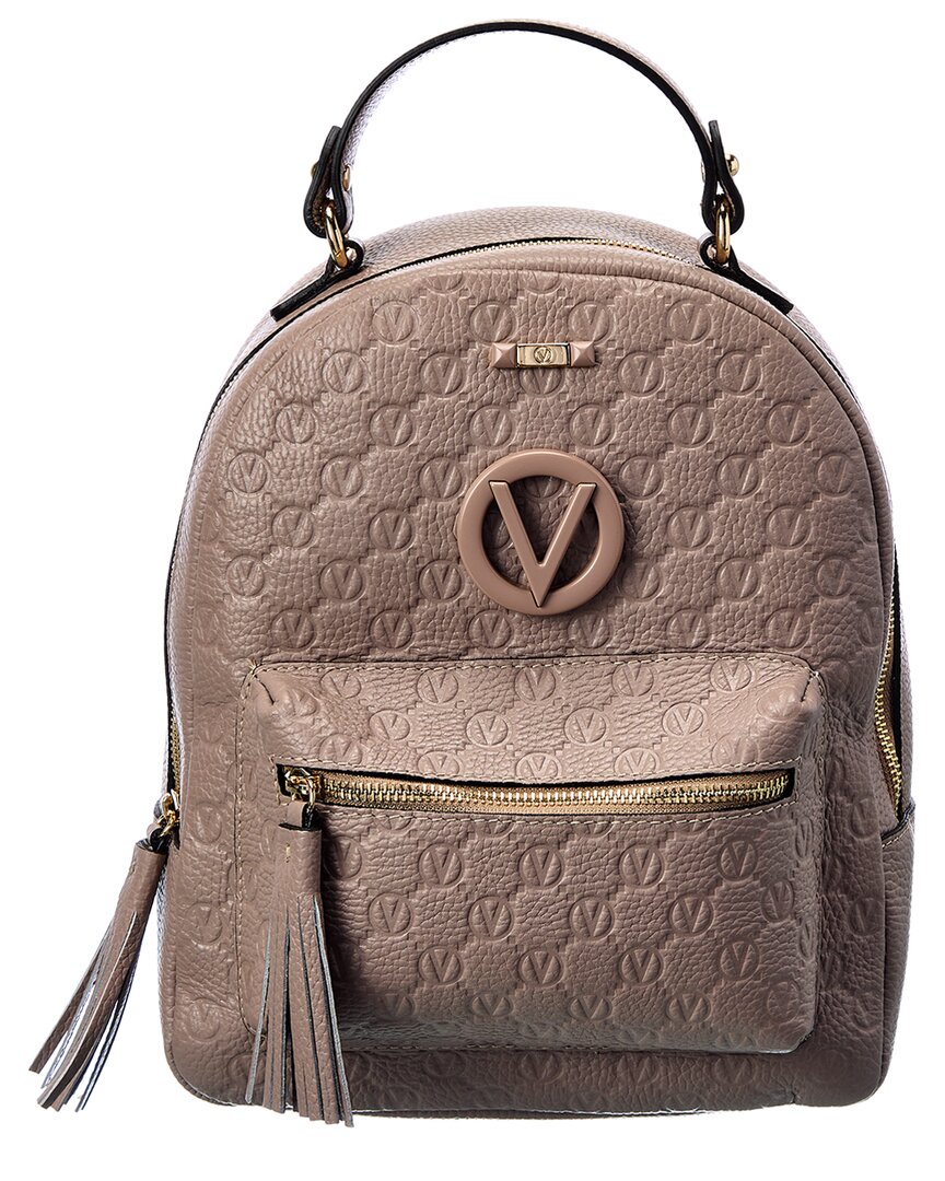 Valentino, Bags, Valentino Backpack Bastien Dollaro Pebbledleather By  Mario Valentino