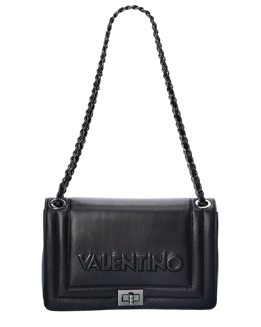 Radioaktiv Ashley Furman pude Valentino By Mario Valentino Alice Embossed Leather Shoulder Bag In Black |  ModeSens