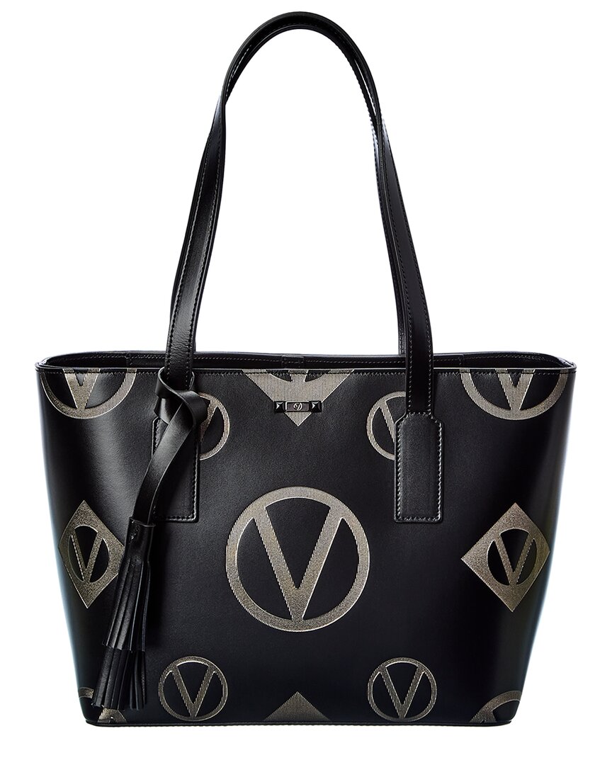 valentino prince leather tote