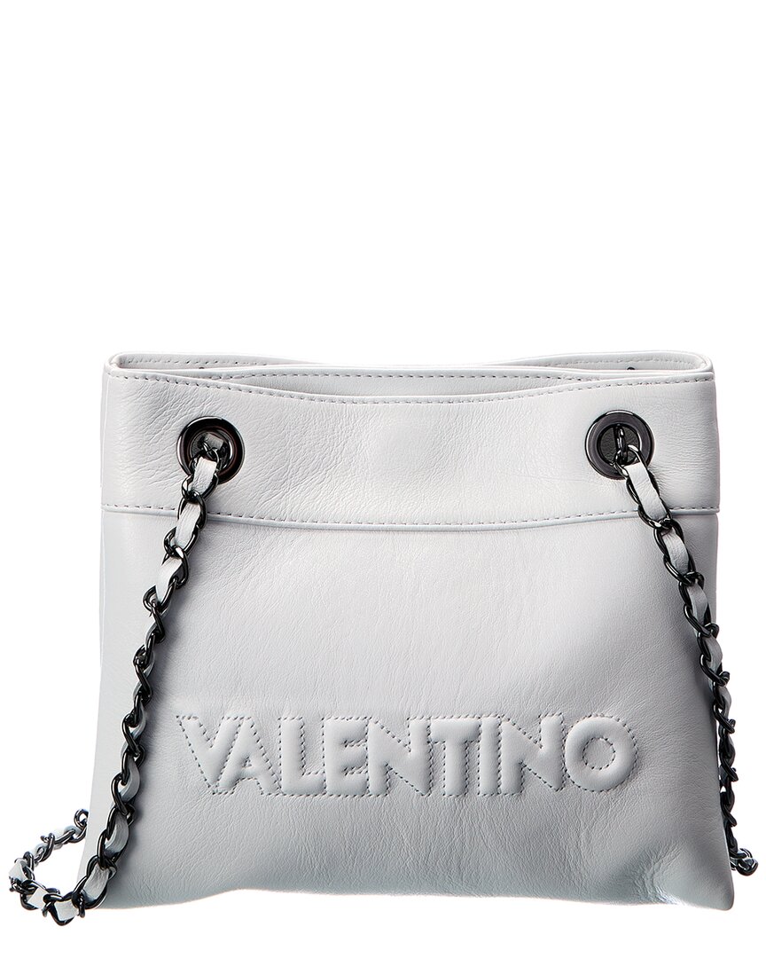 Alaska dragt by Valentino By Mario Valentino Rita Embossed Leather Shoulder Bag In White |  ModeSens
